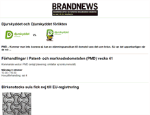 Tablet Screenshot of brandnews.se